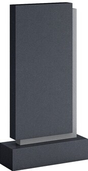 Памятник из двух плит со сдвигом, арт. AA.12
