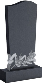 Розы и листья, вертикальный обелиск, арт. AK.32