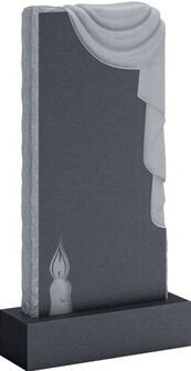 Свеча и волны, прямоугольный верх, арт. AP.37
