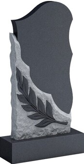Лист и волна, вертикальный, арт. AT.38
